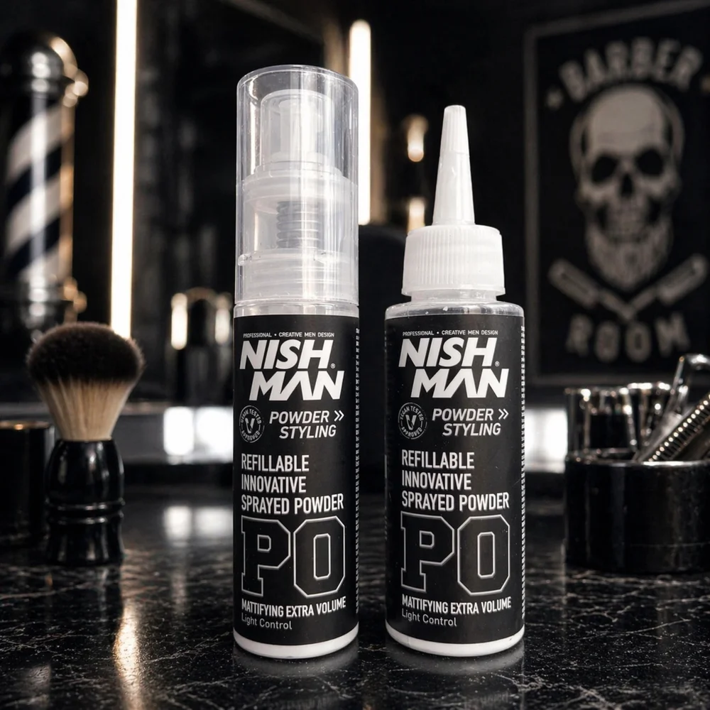 Пудра для укладки Nishman P0  (20г + 20г)