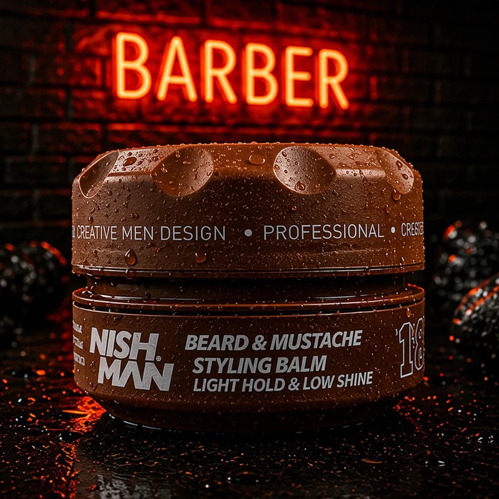 Nishman Бальзам укладки бороды и усов (100g)